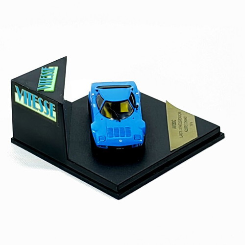 Vitesse Models 1:43 Lancia Stratos HF 1974 diecast model, Azurro Chiaro Blue