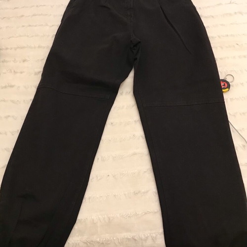 Bershka No 26 trousers used, black denim