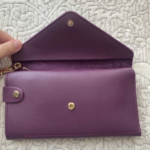 David Polo woman wallet, purple