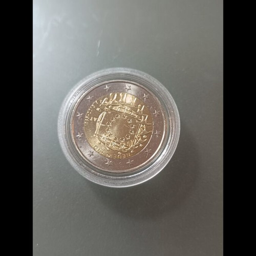 Nederland 2 euro 2015 flag coin new in capsule