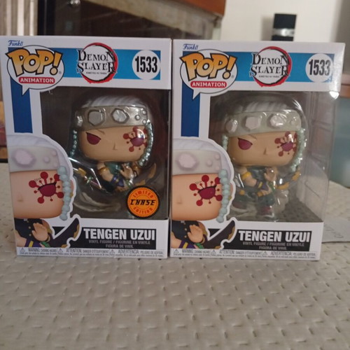 Funko Tengen Uzui #1533 vinyl figure new, regular and chase set