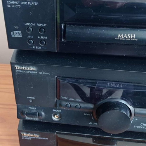 Technics στερεοφωνικό σετ 3 τεμαχίων CH570 μεταχειρισμένο με remote