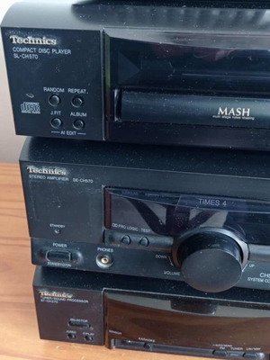 Technics στερεοφωνικό σετ 3 τεμαχίων CH570 μεταχειρισμένο με remote