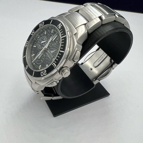 Nautica Steel Chronograph 40mm like new, men's watch