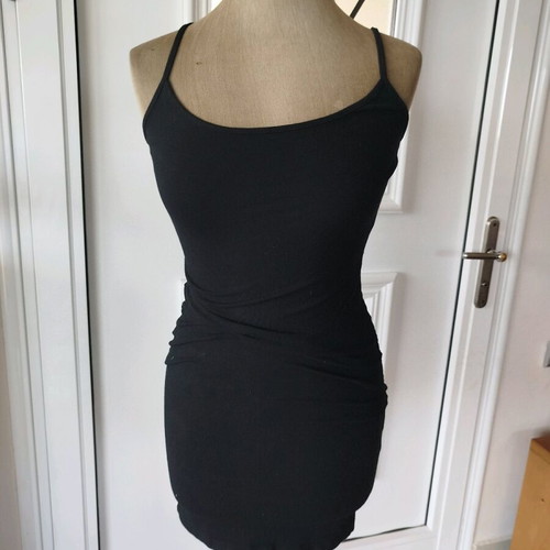 Black dress Pink Woman like new, size S