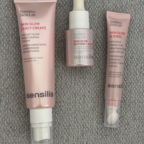 Sensilis Skin Glow set new, 3 face care products