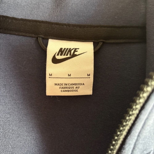Nike Tech Fleece hoodie dark blue size M