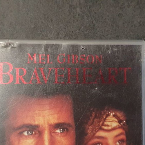 Braveheart VHS tape used