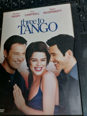 Three to Tango DVD used, comedy, romance with subtitles