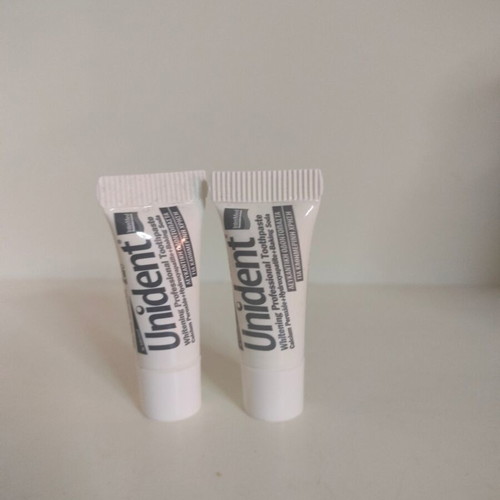 Unident Mini Toothpastes Pack of 2 Travel Size New