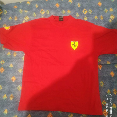 Vintage FERRARI Formula One F1 Racing Team T-Shirts Red