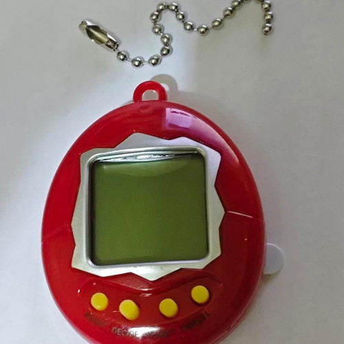 Retro digital virtual pet with chain, like new