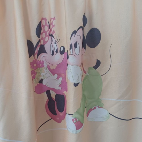 Mickey and Minnie children's curtain used