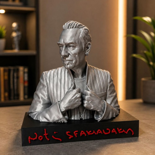 3D Notis Sfakianakis bust collectible statue
