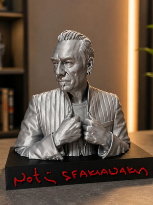 3D Notis Sfakianakis bust collectible statue