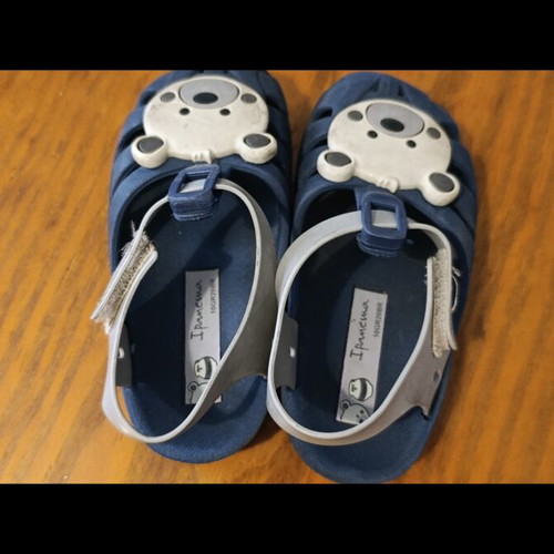 Ipanema sandals size 24 used, blue, very comfortable