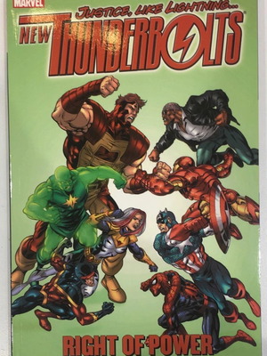Τόμος New Thunderbolts Vol.3 Right of Power Marvel σαν καινούργιο
