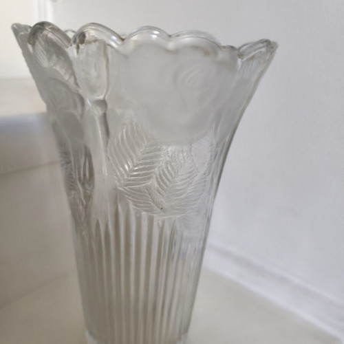 Glass vase 25 cm