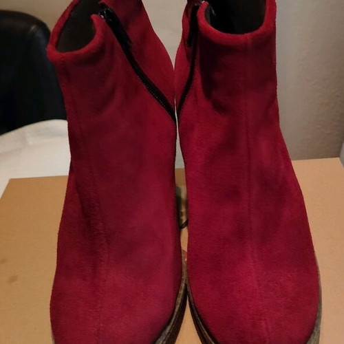 Smart Cronos Castor Ankle Boots Like New, Leather Size 39, 10 cm Heel