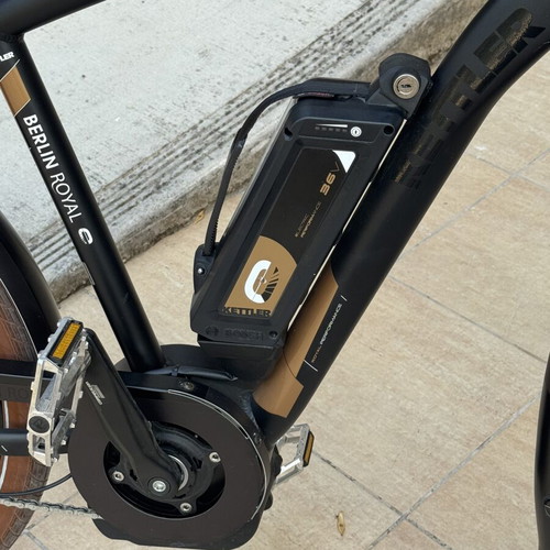Kettler electric bike with leather saddle and grips