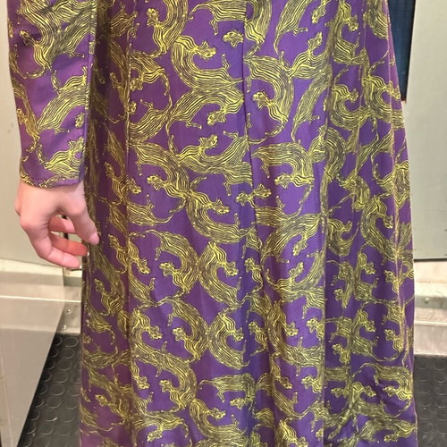 Love+Alicia dress new with tags, size S, purple and yellow