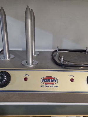 Hot-Dog Machine JOHNY like new, model HOT-DOG AK/1-EP3, 2000W