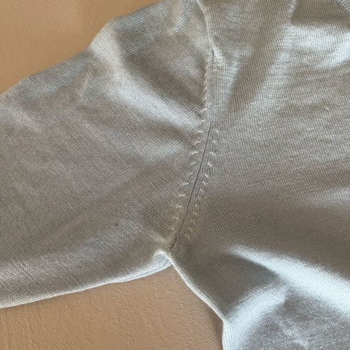 Fred Perry thin sweater used, turquoise, size S
