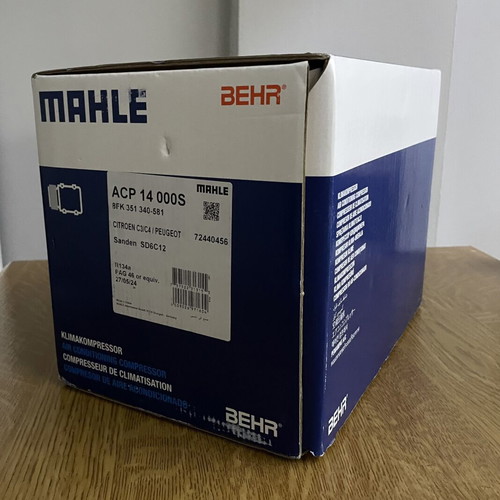 Mahle ACP 14 000S Air Condition Compressor new for Citroen C3 C4 Peugeot
