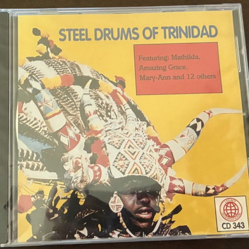 Steel Drums of Trinidad CD, traditional music