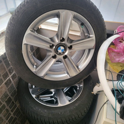 Goodyear 205/55/16 tires like new, set of 4 for BMW E46