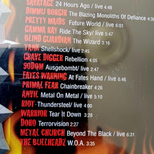 Best of Wacken 2CD used, metal compilation