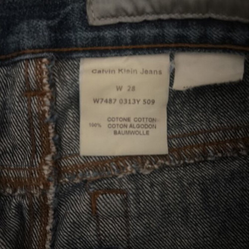 Calvin Klein denim skirt like new, blue, 100% cotton