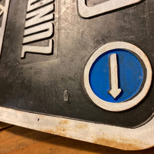 Zundapp NOS mudguard new, made in Greece