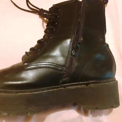 Voi & Noi women's combat boots used, size 41, black