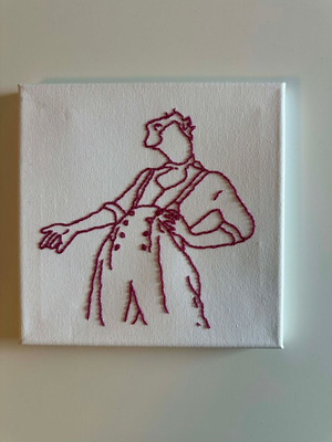 Hand Embroidery Art Harry Styles new
