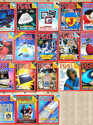 Pixel magazine collection 1983–1988, 31 issues