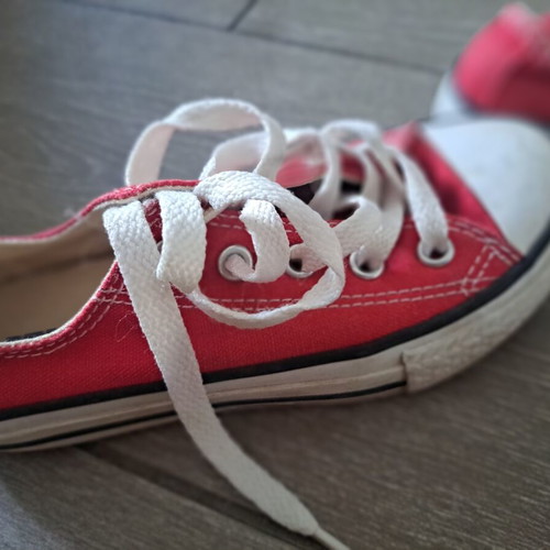 Converse All Star shoes used, size 28.5, red