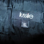 Black 100% Silk Dress Lussile