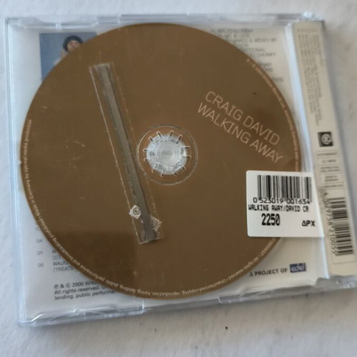 Craig David Walking Away CD single like new, pop