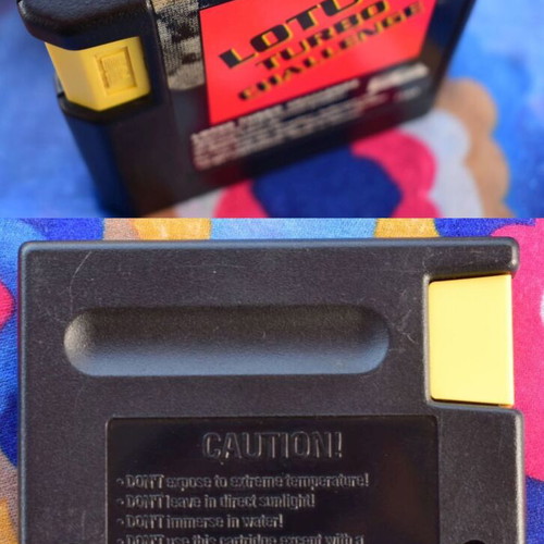 Lotus Turbo Challenge Sega Mega Drive racing game used, good to very good