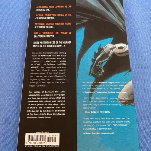 Batman: The Long Halloween like new, DC comics 2011