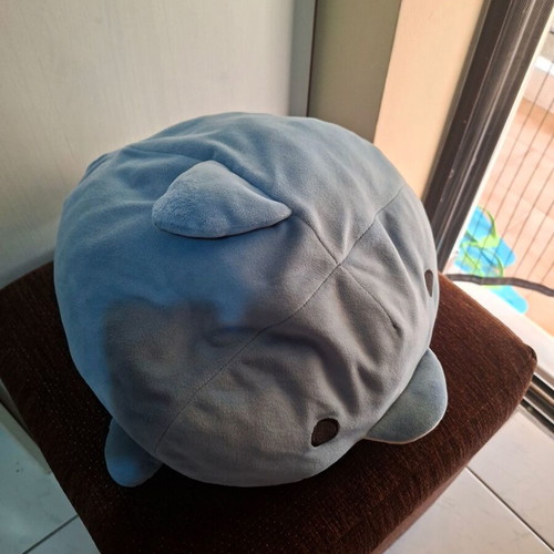 Miniso whale plush toy used, very good condition