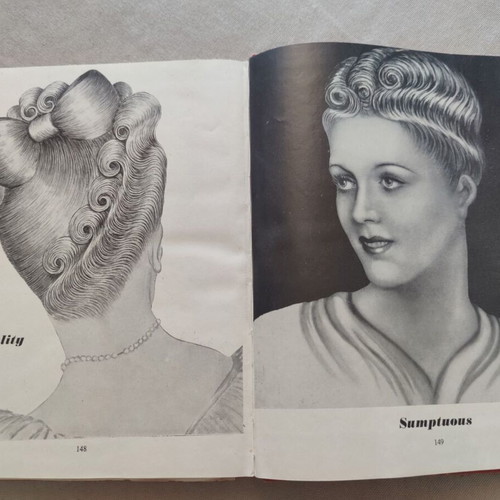 Creative Hair Styling by Alfred Morris hardback book like new