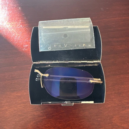 Micro Vision folding sunglasses used