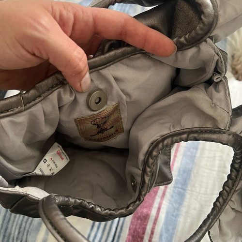 Silver handbag like new