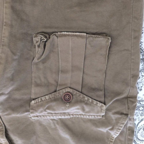 Seven 7 Denim men's cotton bermuda shorts beige size 46(32) like new