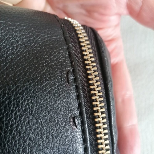 Zara black handbag with minor wear