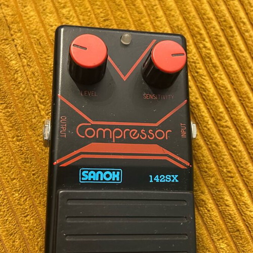 Sanox guitar compressor like new, 70s-80s vintage