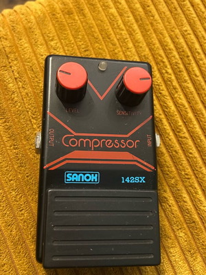 Sanox guitar compressor like new, 70s-80s vintage