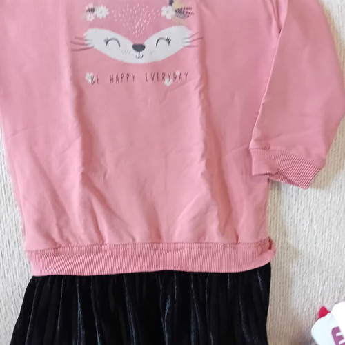 Dress and leggings set for girl, like new, age 4-5